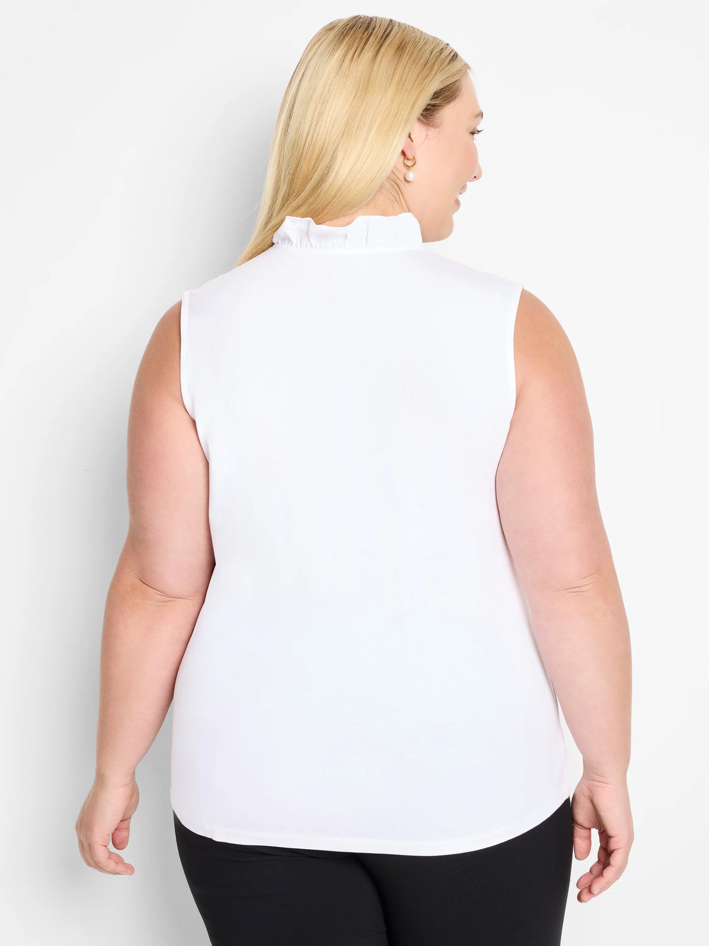 Ruffled Around Tank