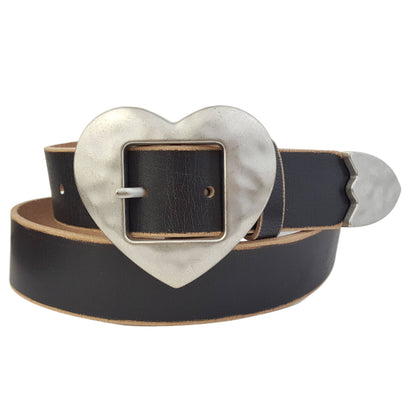 Vintage Love Heart Buckle Belt