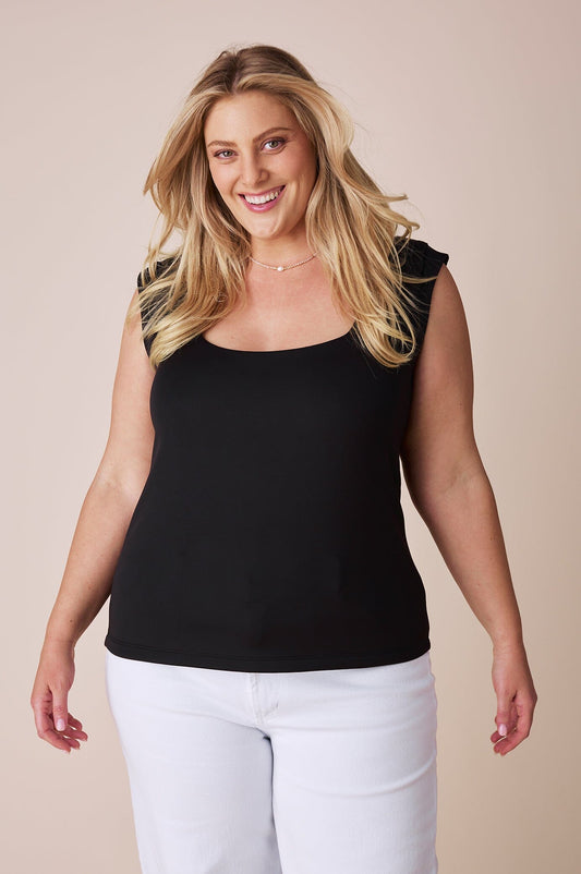 Lina Top Black