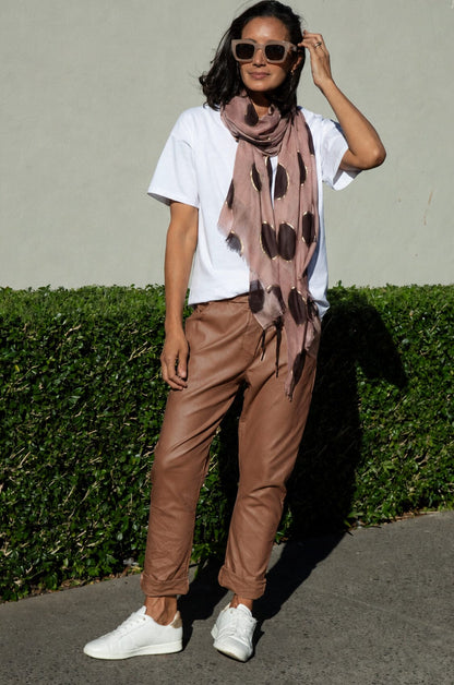 Ryleigh Jogger Tan