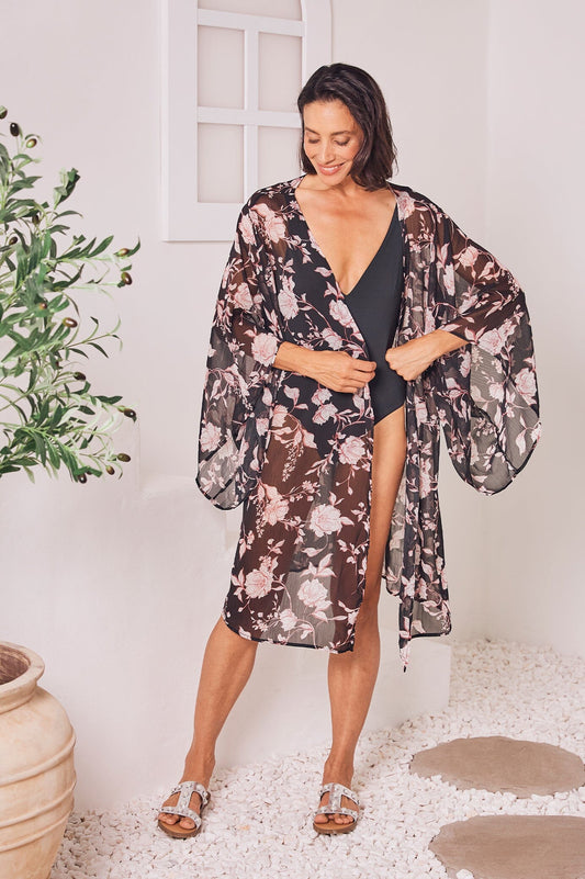 Rosanna Floral Cape