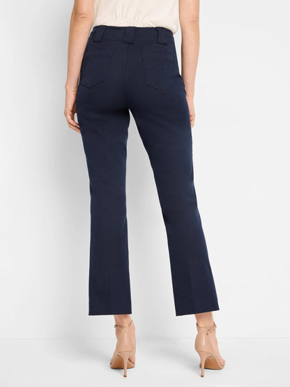Plaza Demi Boot Cotton Bi-Stretch Ankle Pant