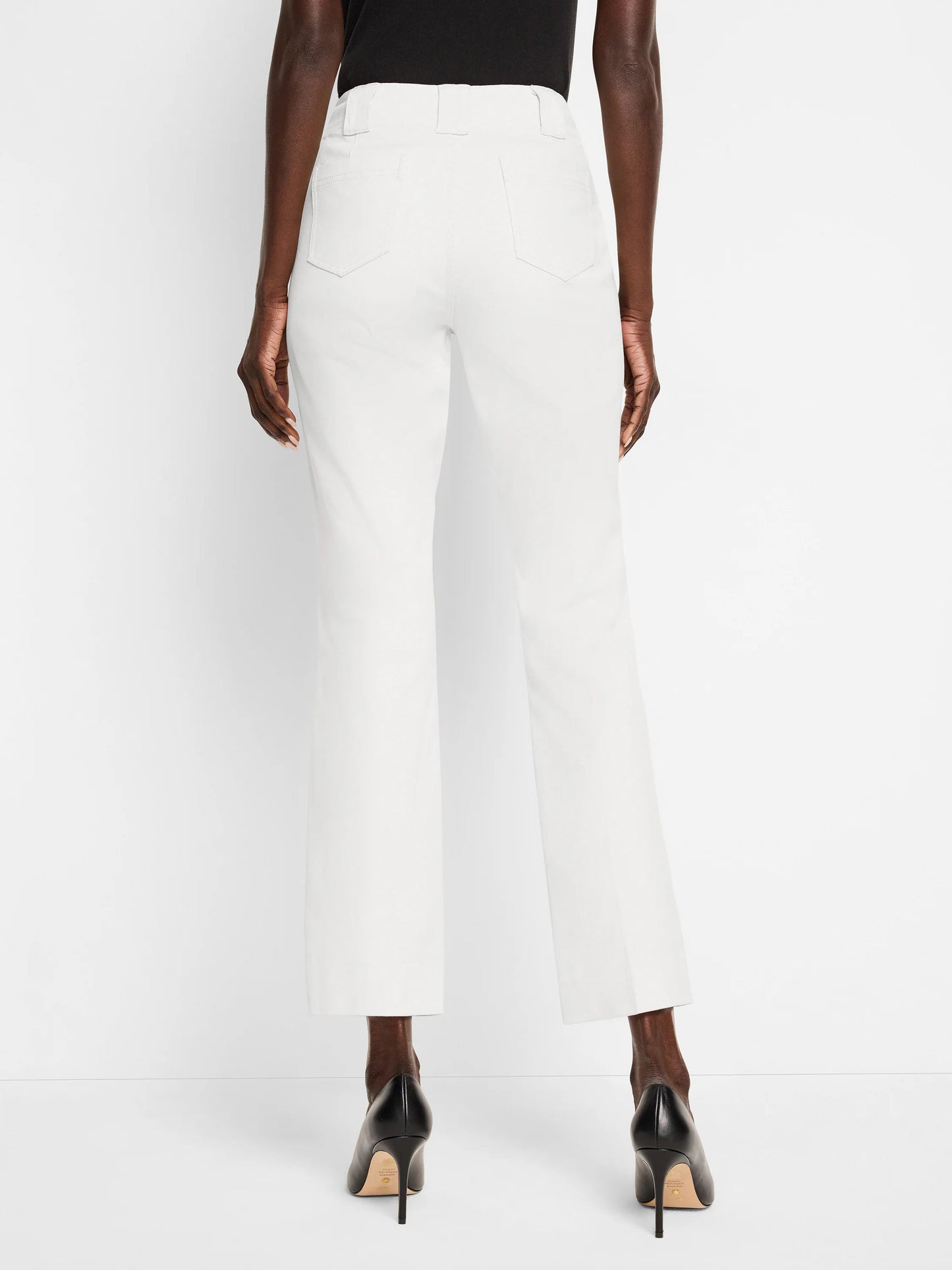 Plaza Demi Boot Cotton Bi-Stretch Ankle Pant