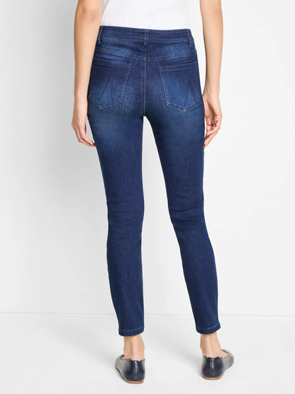 NZ Denim 28" Mid Rise Slim Ankle Jeans