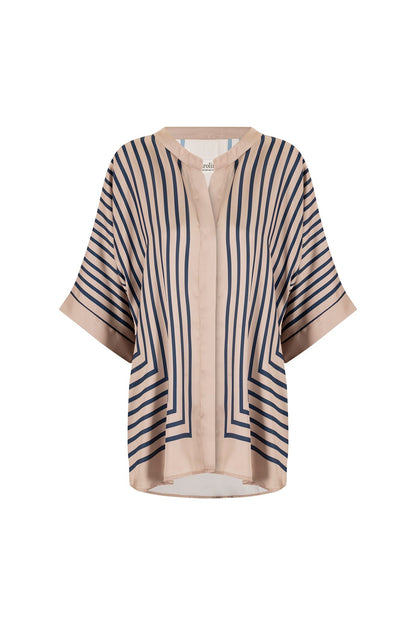 Alma Short Sleeve Top Espresso