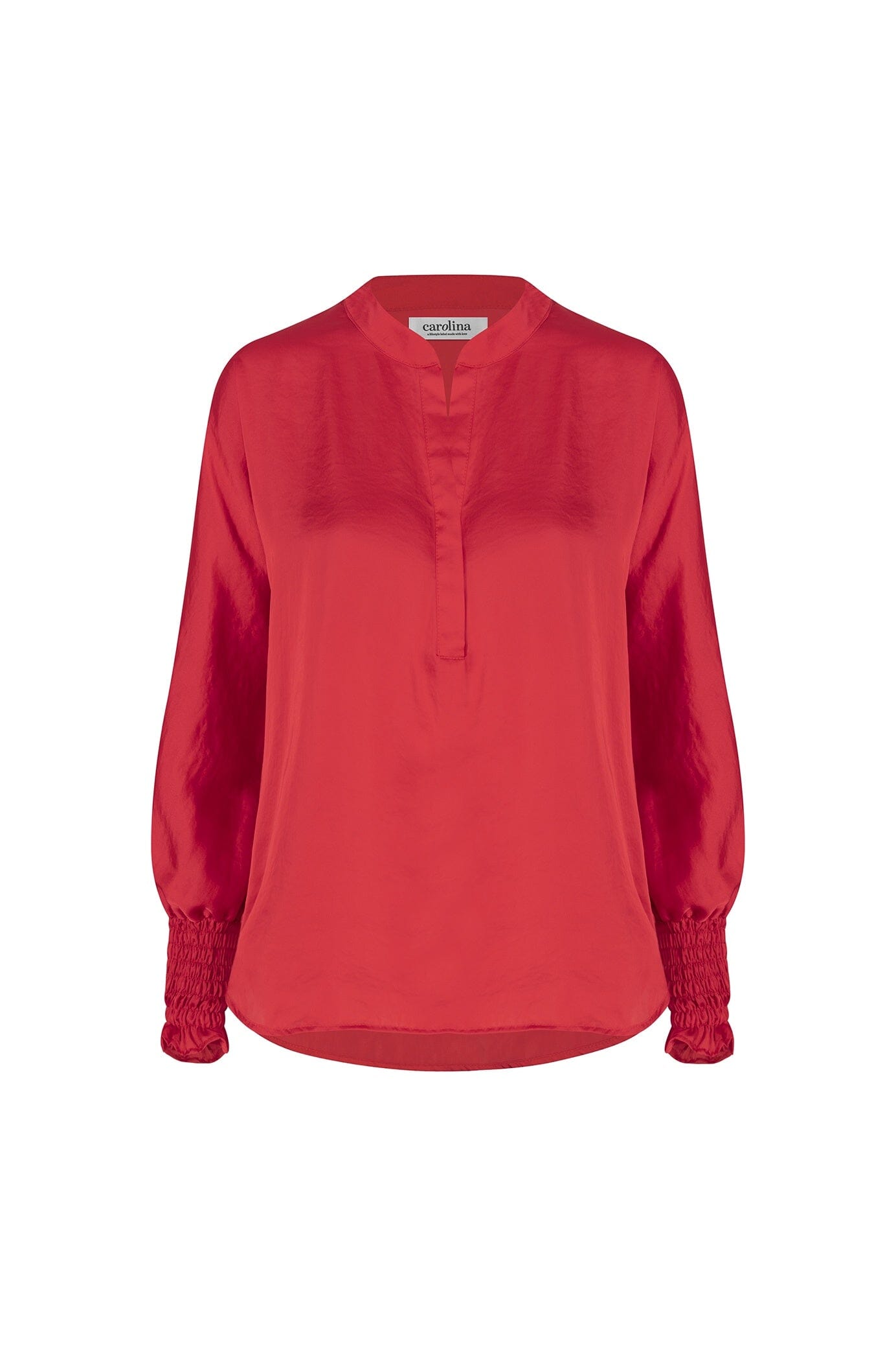 Angelina Long Sleeve Top Red