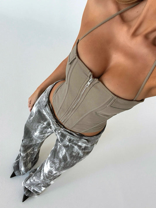 Serene Top Taupe