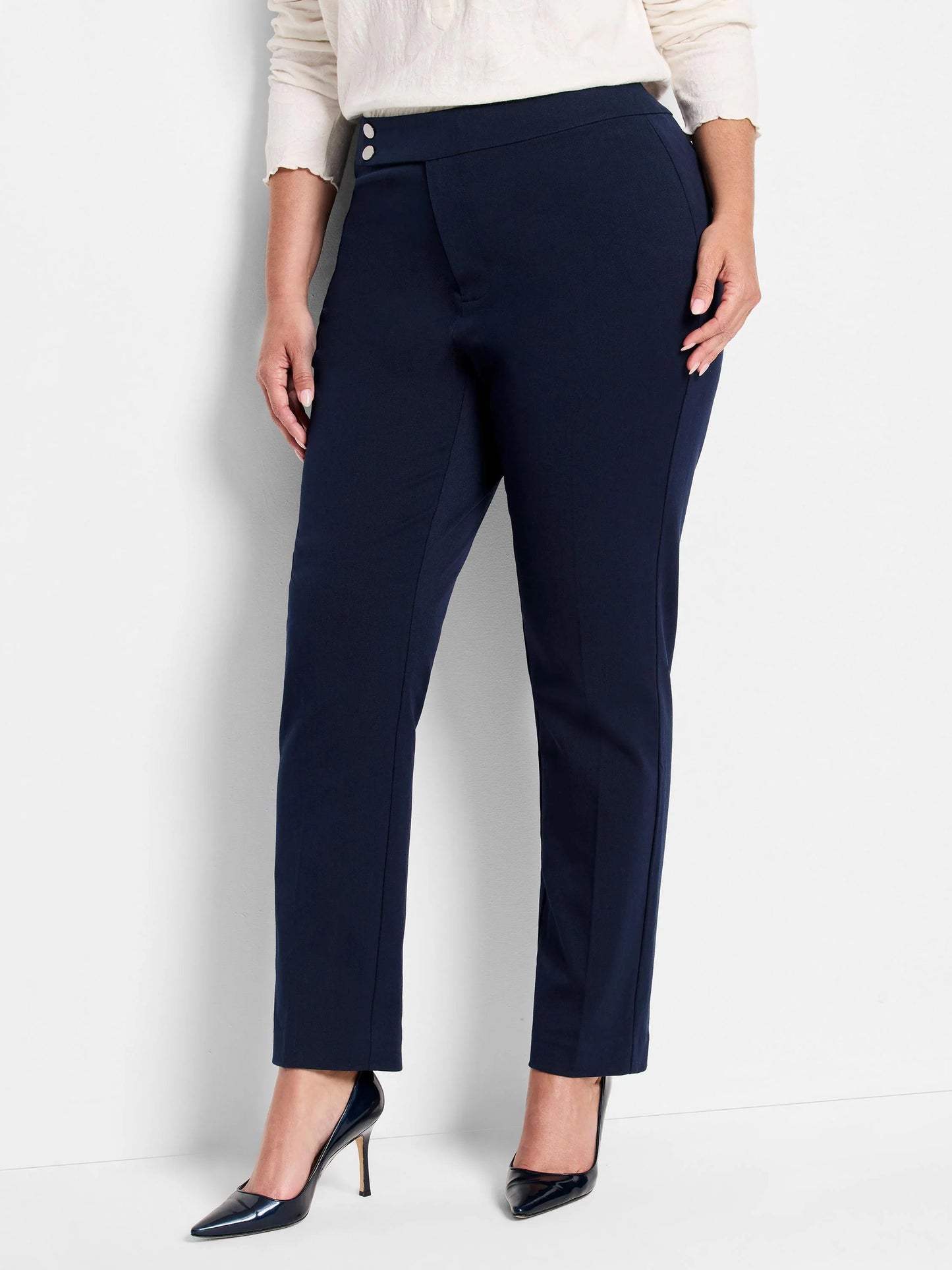 Copley Straight Bi-Stretch Ankle Pant