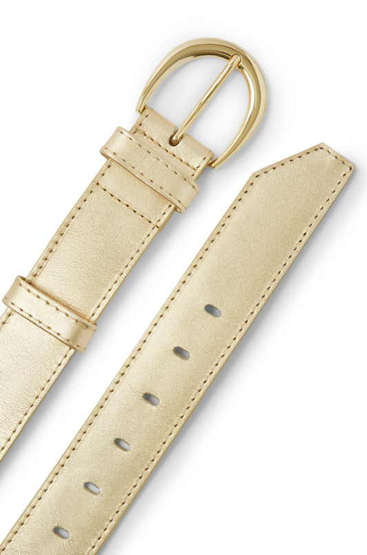 Jeans Belt Gold Metallic