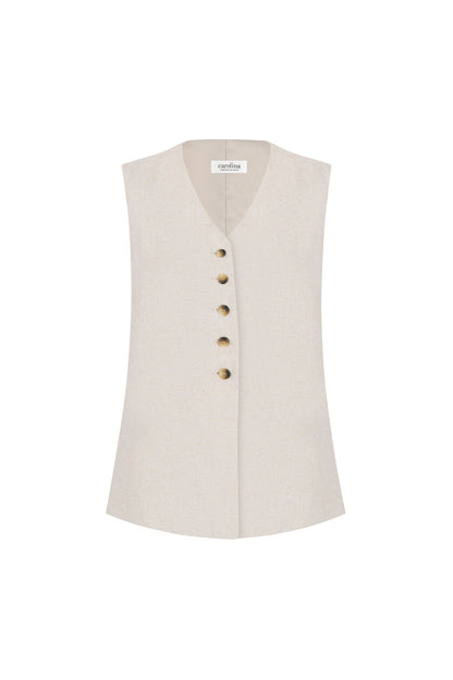 Jocelyn Vest Oatmeal