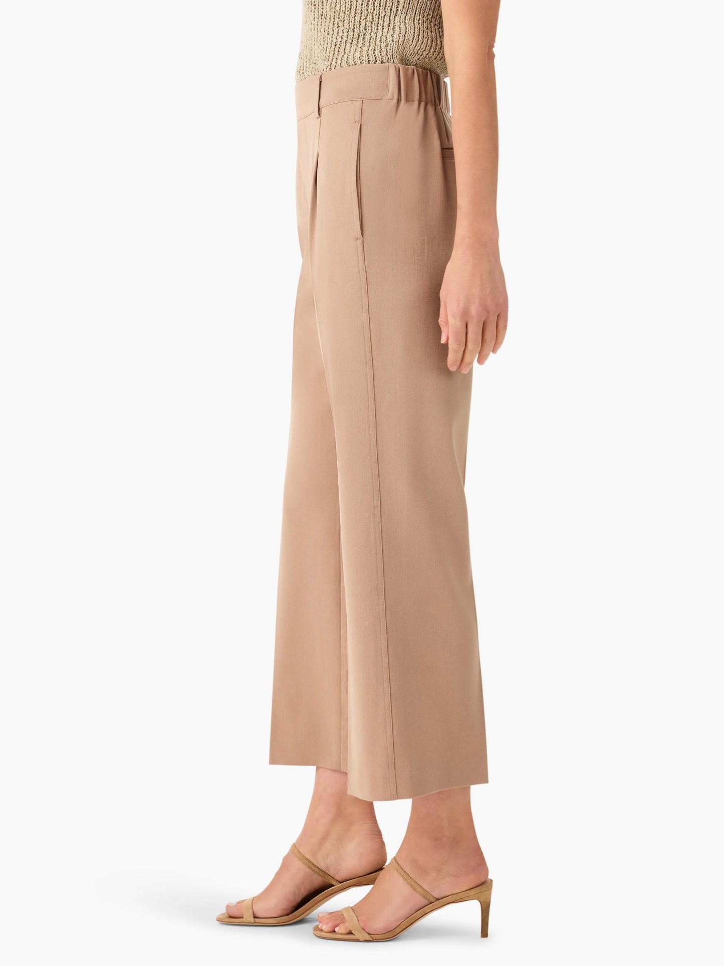 Avenue Summer Wide-Leg Crop Trouser
