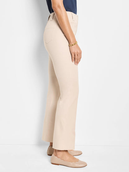 Plaza Demi Boot Cotton Bi-Stretch Ankle Pant