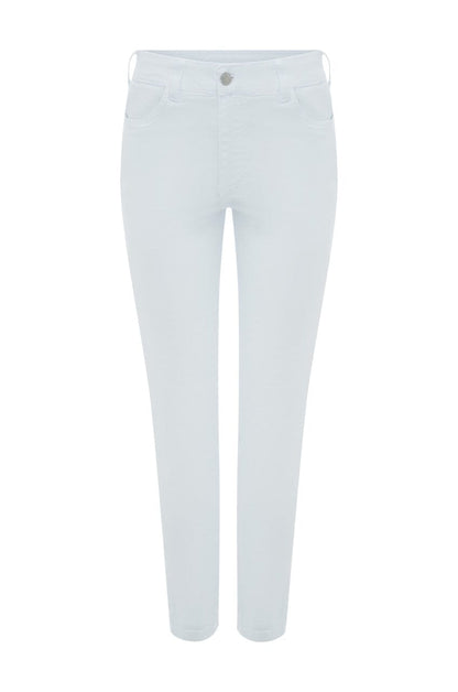 Murphy Skinny Jeans White Mid Rise
