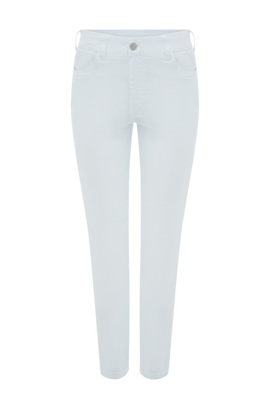 Murphy Skinny Jeans White Mid Rise