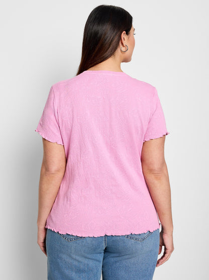 NZT Lace Knit T-Shirt