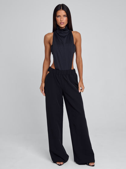 Saula Bodysuit Black