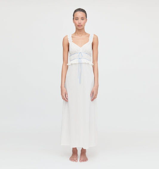The Bonnie Nightgown - Soft Ivory