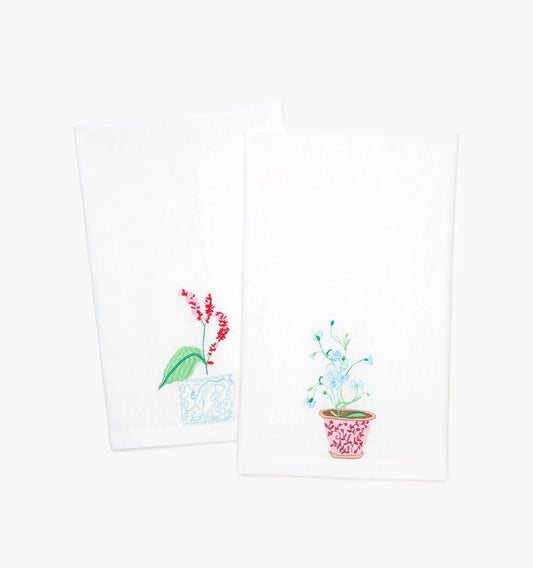 The Hand Towel - Flower Pots