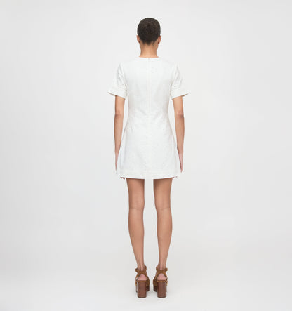 The Renata Dress - Ivory Eyelet