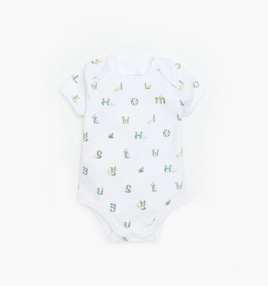 The Short Sleeve Onesie - Alphabet